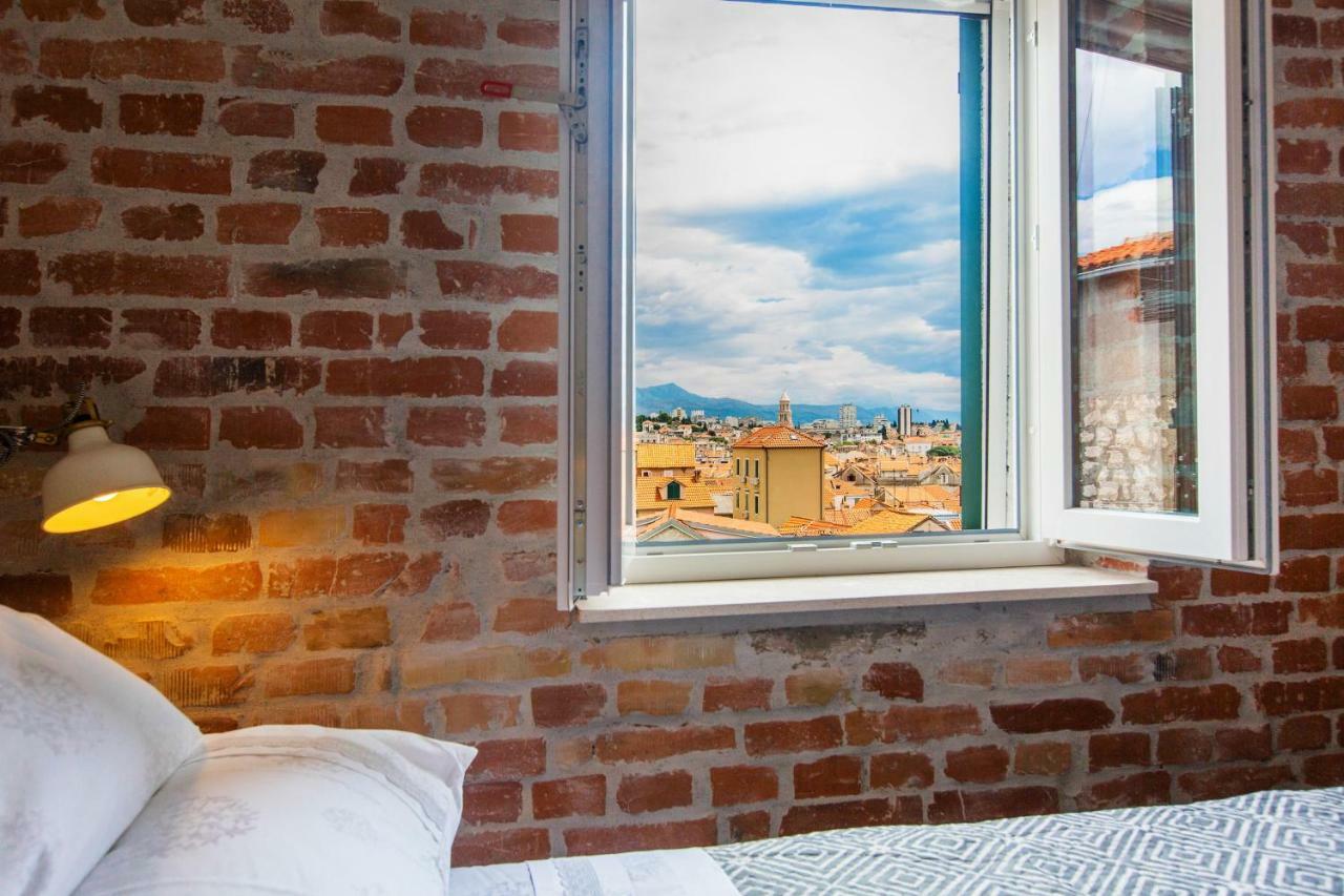 Apartment Smile Lux With View Split Exteriör bild