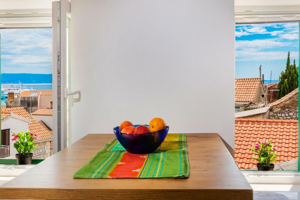 Apartment Smile Lux With View Split Exteriör bild